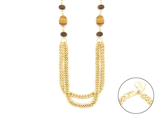 Collana 4US: Cesare Paciotti Donna in Lega metallica 4UCL7914W - 4UCL7914W